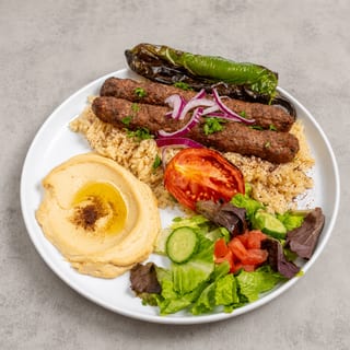Lule Kebab Plate